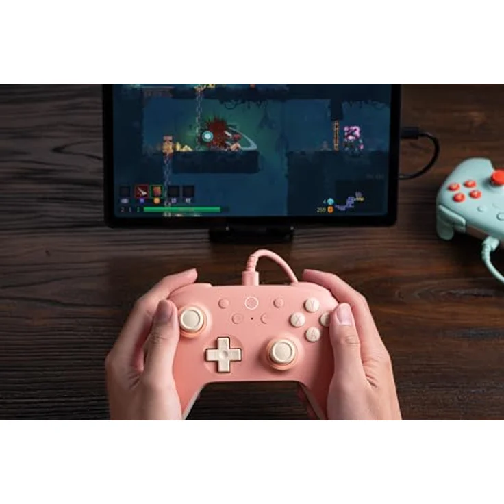 8bitdo Ultimate 2C Wired Gaming Controller für Windows, Android und PC, Rosa - Präzision und Komfort für Gamer – Bild 6
