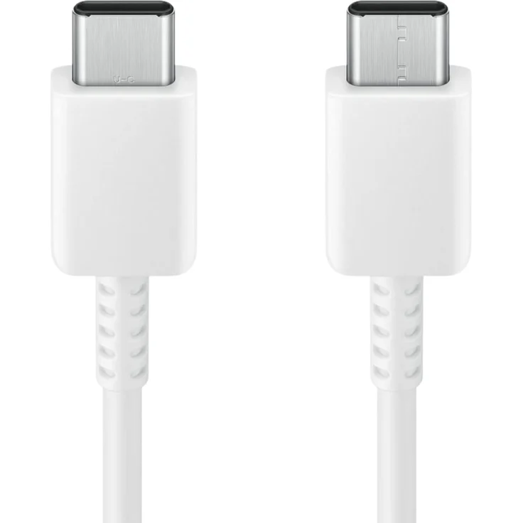 Samsung EP-DX310 USB-Kabel USB-C (M) bis USB-C (M) USB2.0 3 A 1,8m weiß (EP-DX310JWEGEU) – Bild 2