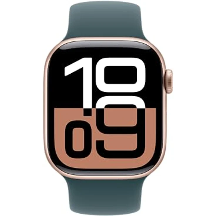 Apple Watch Band - Sportarmband - 42 mm - Seegrün - M/L - Hochleistungs-Fluorelastomer, weich & robust, innovativer Verschluss – Bild 3