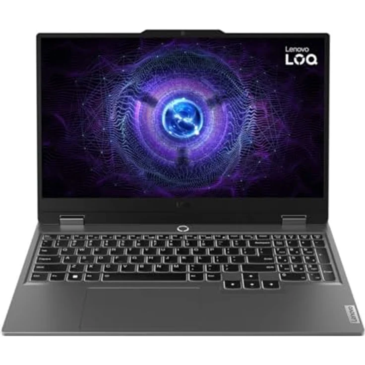 Lenovo LOQ 15IAX9 15.6 Gaming-Laptop, 16GB DDR5, 1TB SSD, GeForce RTX 3050 6GB, Luna Grey – Bild 1