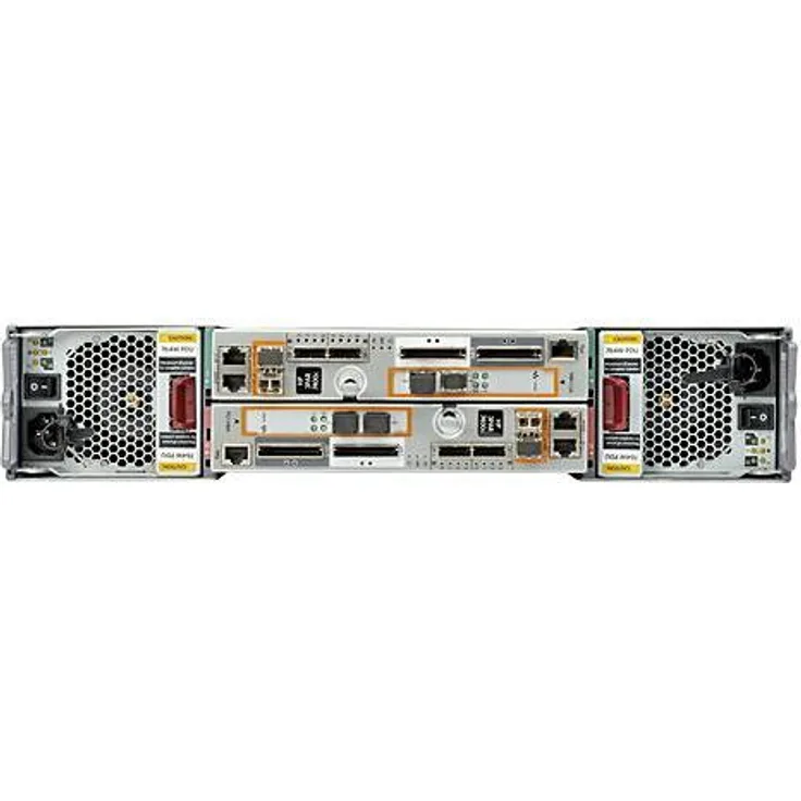 Hewlett Packard Enterprise StoreServ 7400c, Festplatte, SAS, Fibre Channel, Rack 2U, Schwarz/Gelb, für Large Enterprise Business