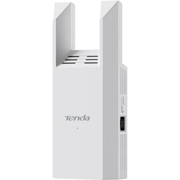 Tenda WLAN Verstärker Repeater Dualband AC1200 A18, bis zu 1200 Mbps, 100 Mbit/s LAN-Port, Reichweite 120-150 m², kompatibel mit gängigen Routern