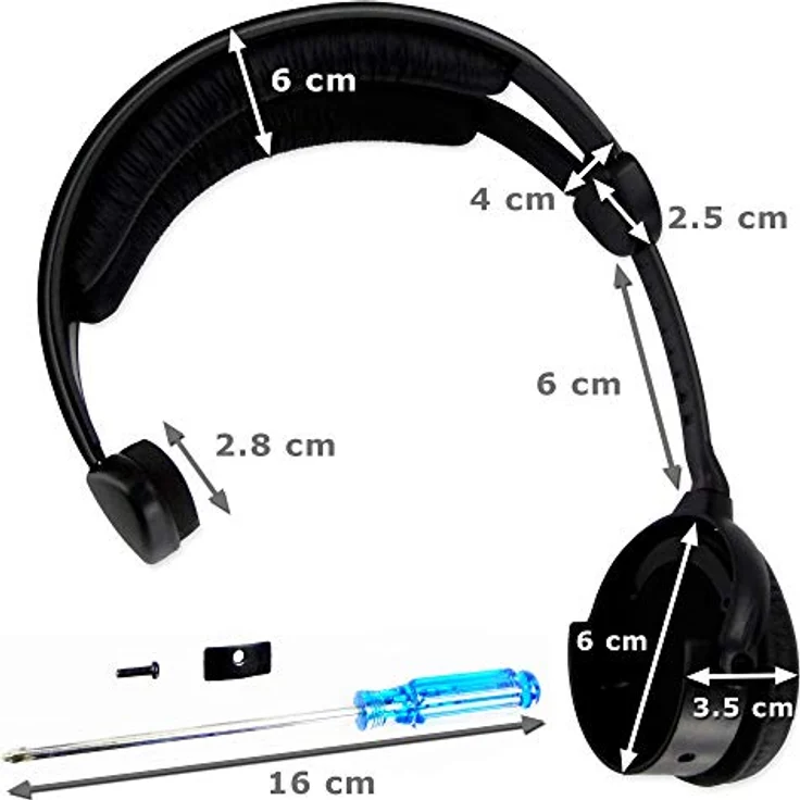 BuddyChat Kopfbügel Halterung für Bluetooth Headset, verstellbare Haltebügel für Outdoor-Aktivitäten – Bild 5