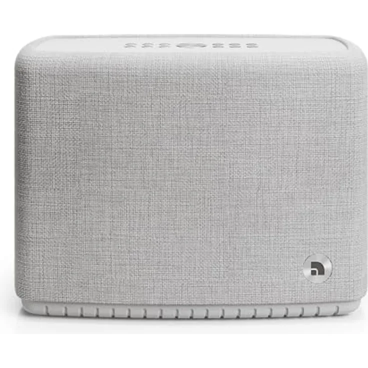Audio Pro A15W, Tragbarer Multiroom Lautsprecher mit 40W Class-D, bis zu 19h Akku, IPX2 Spritzwasserschutz, AirPlay 2, Google Cast, Bluetooth (Hellgrau)