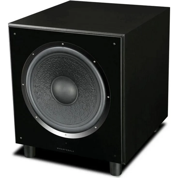 WHARFEDALE SW-15 Subwoofer, Holzdekor Schwarz, WEEE-Reg.-Nr. DE 98154124