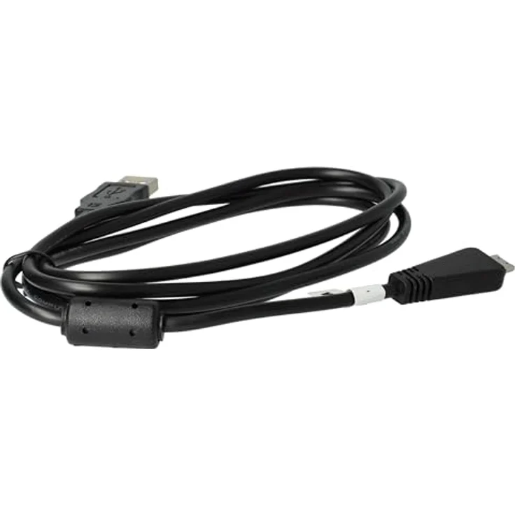 vhbw USB Datenkabel Ladekabel passend für Sony Cybershot DSC-HX7, SC-TX5, DSC-TX10, DSC-W350, DSC-WX5 ersetzt VMC-MD3 ohne AV-Funktion. – Bild 3
