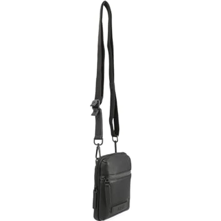 Jost Riga Handytasche, schwarze PU-Hülle für Smartphones bis 14 cm – Bild 5