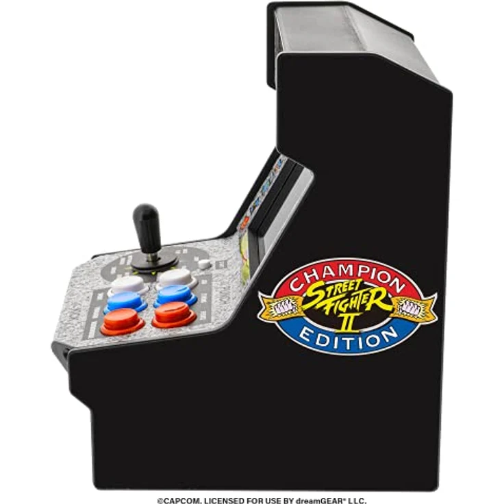 My Arcade Street Fighter 2 Champion Edition Micro Player, 7.5" Mini-Konsolenspiel mit 12 Charakteren und 78 Kampfkombinationen – Bild 7