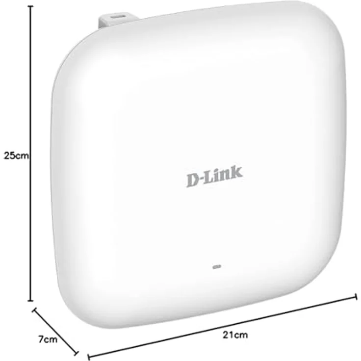 D-Link DAP-2662 Wireless AC1200 Wave 2 Dualband PoE Access Point (bis zu 1200Mbit-s, WiFi4U Ready, Nuclias Connect, MU-MIMO, Decken--Wandmontage), weiß – Bild 6