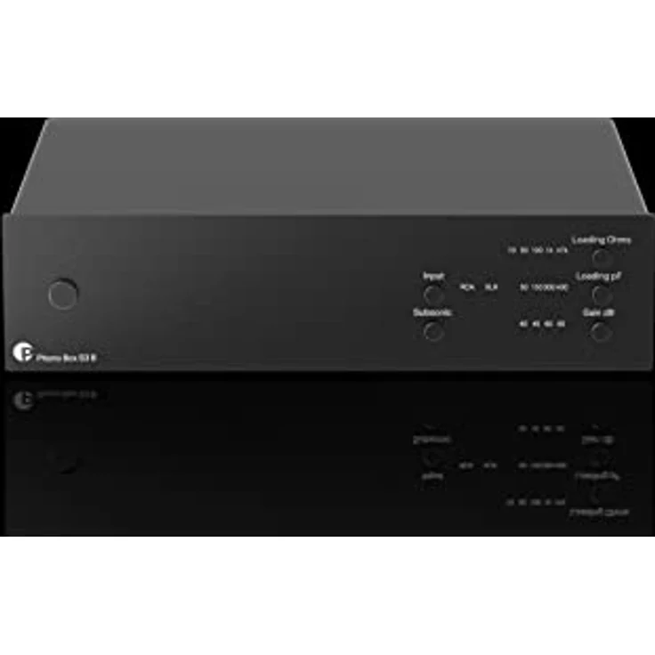 Phono Box S3 B, Symmetrischer audiophiler Phono-Vorverstärker, Schwarz – Bild 3