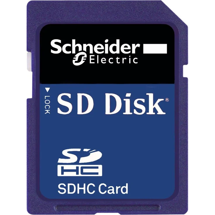 Schneider Electric BMXRWSB000M, 8 GB SD-Speicherkarte für Modicon M340 SPS mit Transparent Ready Klasse B30 Unterstützung