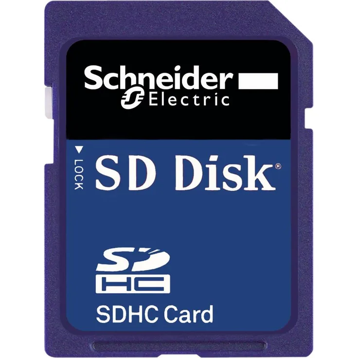 Schneider Electric Memory Card BMXP34, 128MB Speicherkarte für Modicon M351/M340 CPU, Flash-Speicher zur Programmsicherung