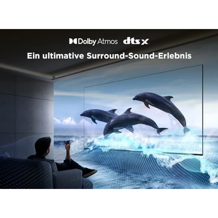 TCL 43T6C, 43 Zoll QLED Fire TV 4K UHD Smart TV mit Dolby Vision, Atmos, Alexa und Triple-Tuner – Bild 9