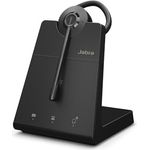 Jabra Engage 45 SE Convertible, Profi-Kopfhörer mit breitem Audio und DECT Security, ultra-leicht in Schwarz