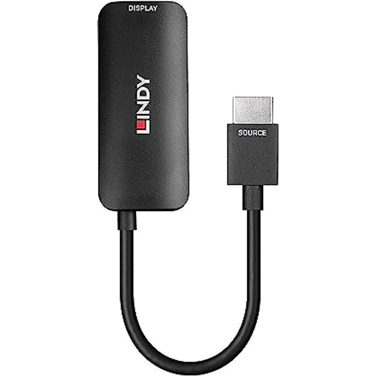 LINDY 38329 HDMI 8K60 auf DisplayPort 1.4 Konverter, unterstützt 8K 7680x4320@60Hz, inkl. USB-Stromversorgung – Bild 2