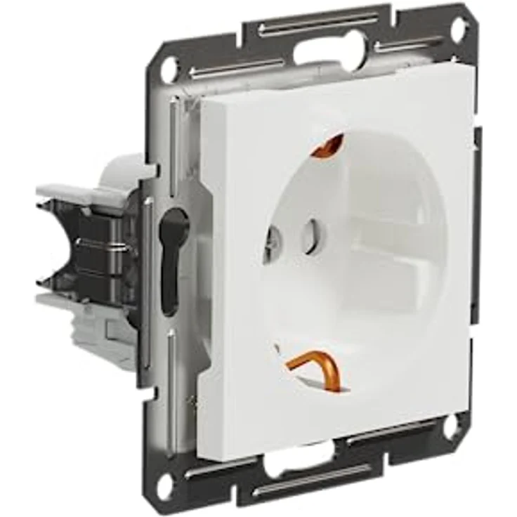 Schneider Electric Asfora EPH2970221D SCHUKO-Steckdose 16A, Berührungsschutz, Schutzkontaktsteckdose,Steckklemmen,Unterputzsteckdose Weiß – Bild 5