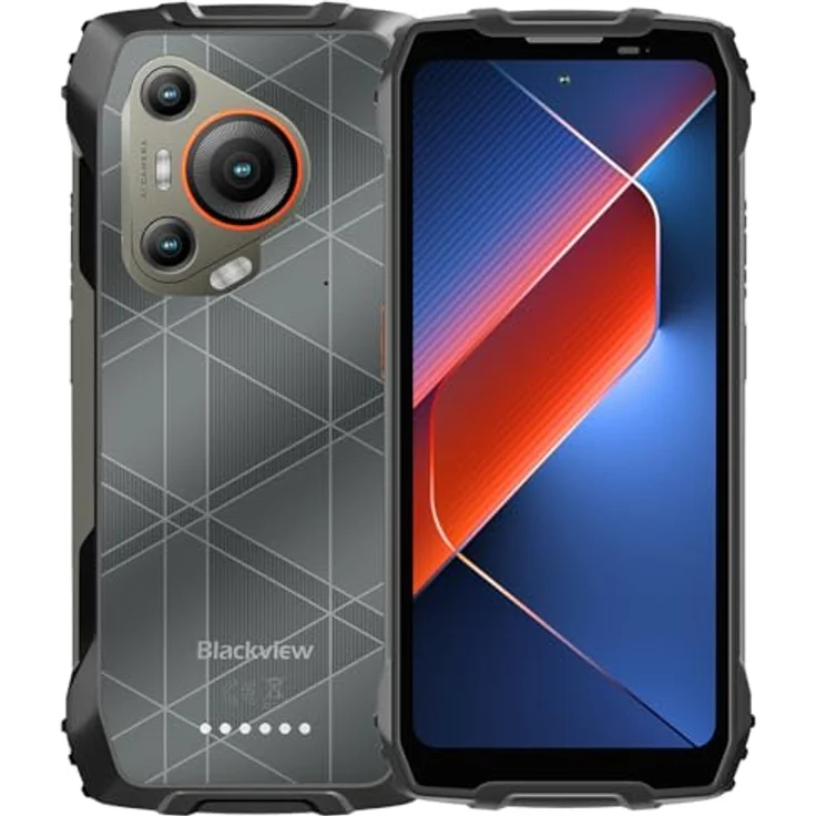 Blackview BL7000 Outdoor Smartphone, 6,78 Zoll FHD+ 120Hz, 8GB RAM, 256GB Speicher, 7500mAh Akku, IP68/IP69K, 50MP Kamera, 5G Dual SIM (Schwarz) – Bild 1