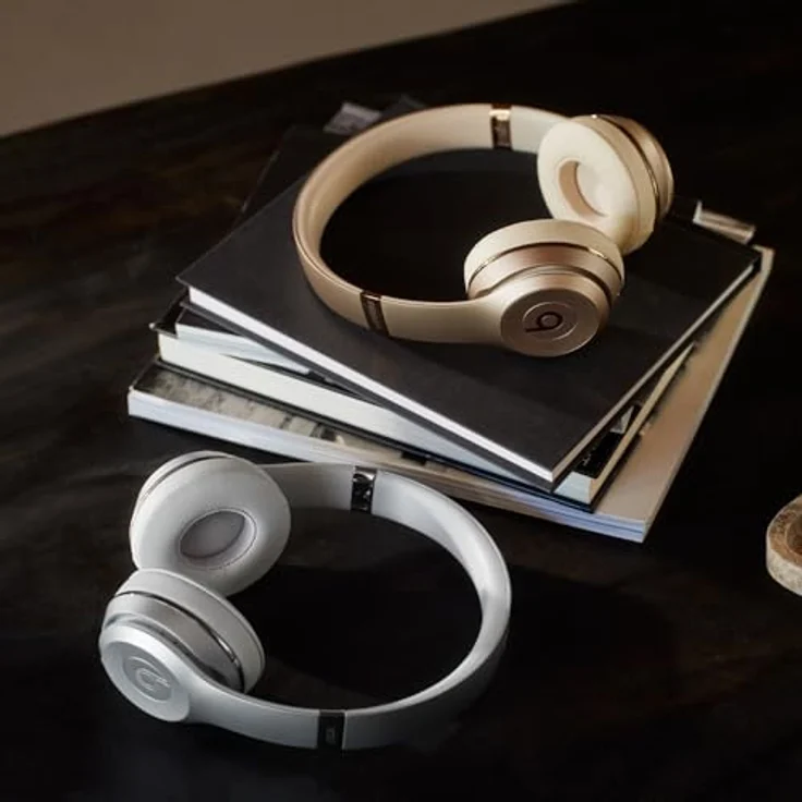 Beats Solo3 (keine Geräuschunterdrückung, 40 h, Kabellos), Kopfhörer, Silber – Bild 2