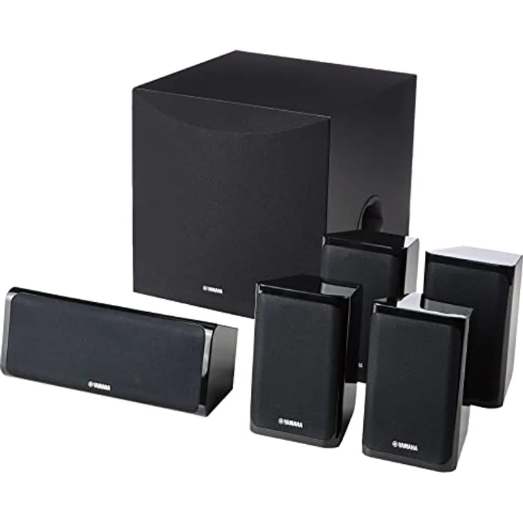 Yamaha NSP41 Homecinema 5.1 Lautsprecher schwarz Lautsprecher-Sets schwarz – Bild 3