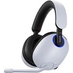 Sony INZONE H9 Noise Cancelling Wireless Gaming Headset - 360 Spatial Sound für Gaming - 32 Stunden Akkulaufzeit - Hochwertiges Boom-Mikrofon - Bluetooth für Anrufe - PC/PS5, Weiß