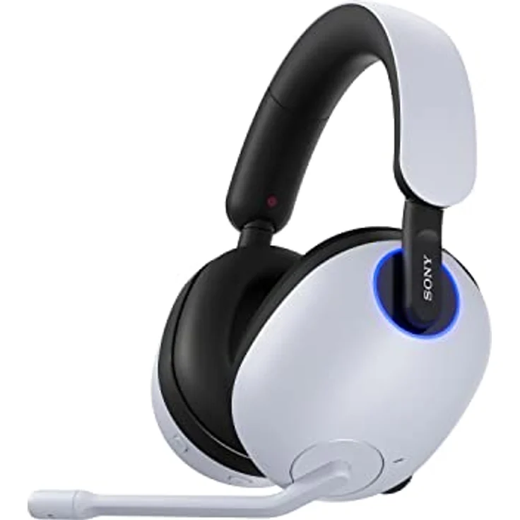 Sony INZONE H9 Noise Cancelling Wireless Gaming Headset - 360 Spatial Sound für Gaming - 32 Stunden Akkulaufzeit - Hochwertiges Boom-Mikrofon - Bluetooth für Anrufe - PC/PS5, Weiß – Bild 1