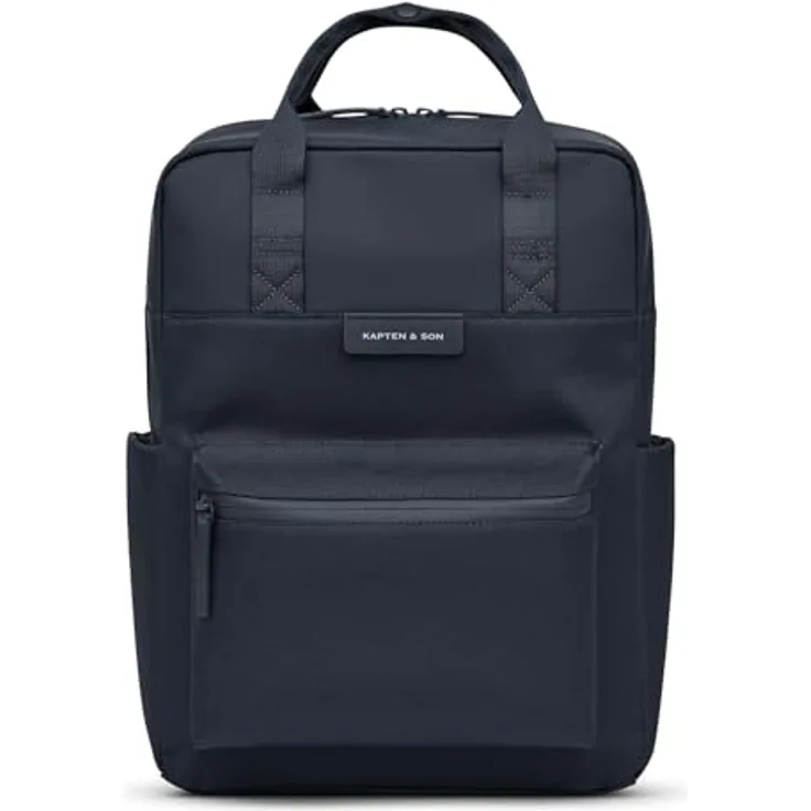 Kapten & Son Bergen Pro Backpack, Freizeitrucksack mit Laptopfach (bis 15 Zoll), 15L, Navy Blue