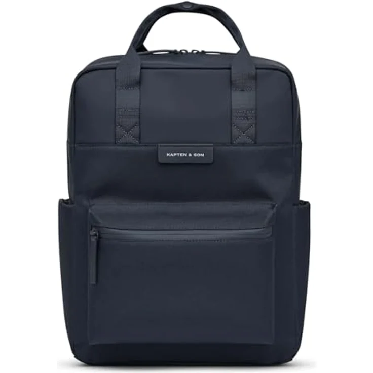Kapten & Son Bergen Pro Backpack, Freizeitrucksack mit Laptopfach (bis 15 Zoll), 15L, Navy Blue – Bild 1