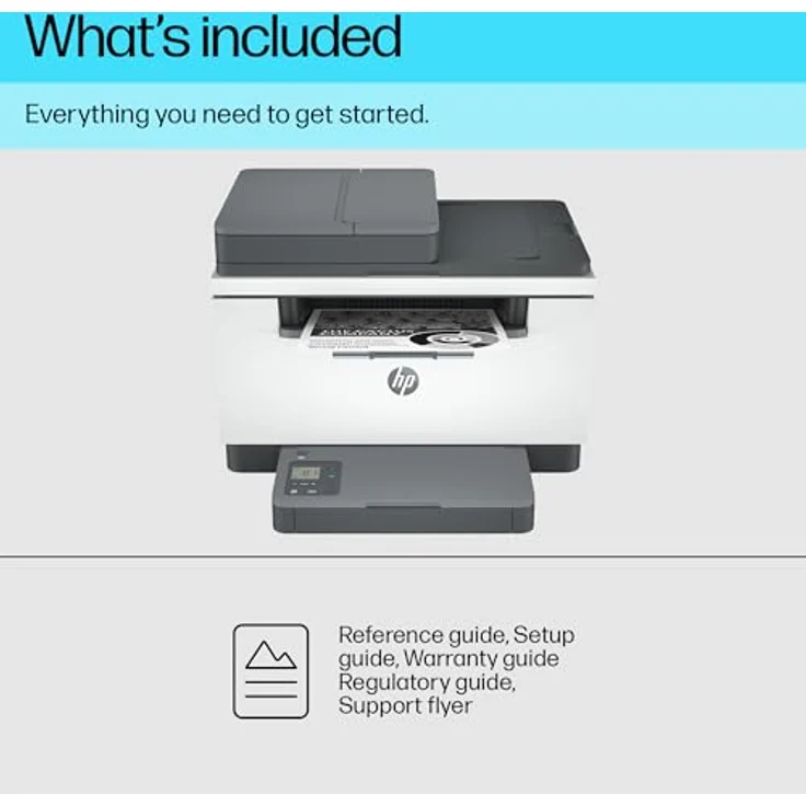 HP LaserJet M234sdn Multifunktionsdrucker, s/w, Laser, bis zu 30 Seiten/Min. (Kopieren), bis zu 29 Seiten/Min. (Drucken), 150 Blatt, Light Basalt – Bild 10