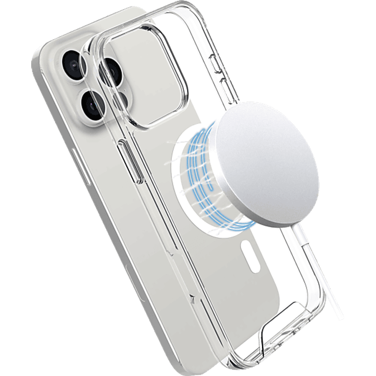 ISY ISC-1116 MagISY, Backcover für Apple iPhone 16 Pro, transparent