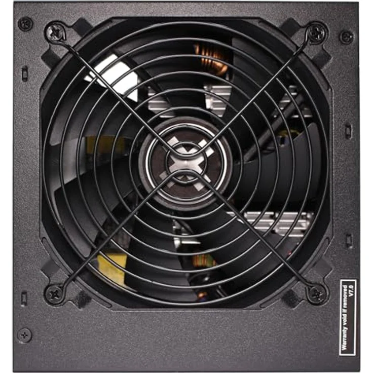 Xilence XP750R6.2 Gaming 750W ATX PC-Netzteil, 80% Effizienz, flüsterleise Kühlung mit 120mm Lüfter, schwarze Flachbandkabel – Bild 1