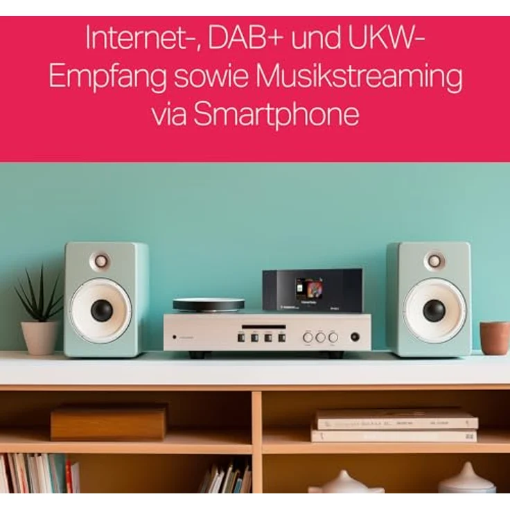 Albrecht DR 460 C, 27462, Internet-Radio Adapter mit Farbdisplay zum Anschluß an die Stereoanlage – Bild 5