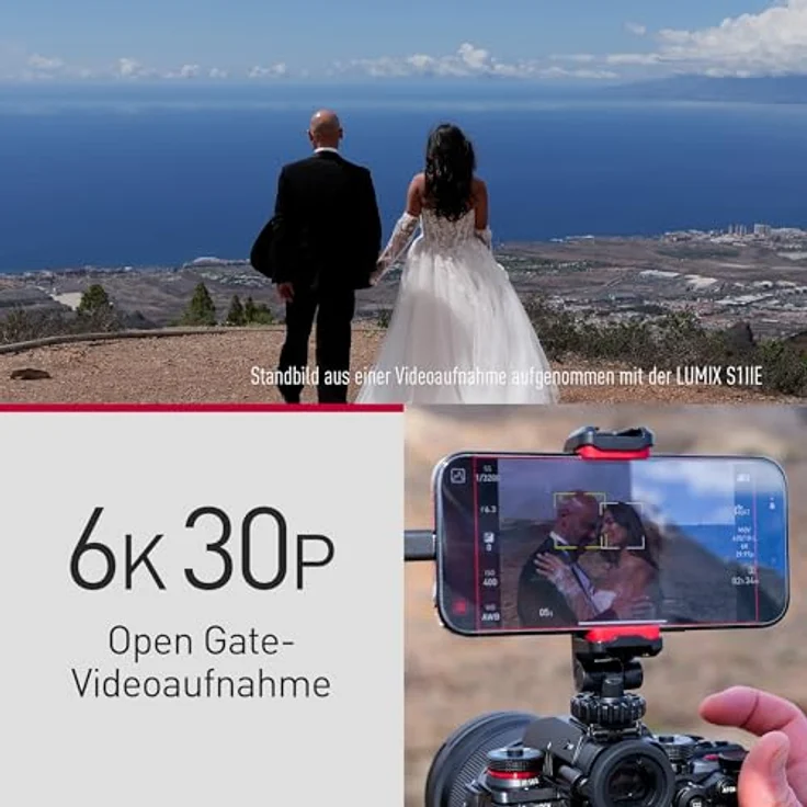 Panasonic LUMIX S1IIE, Vollformat Kamera 24MP, 6K 30p Open Gate Video, Active I.S., L-Mount, DC-S1M2ESE – Bild 5