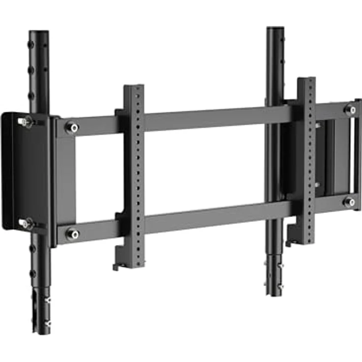 OPLITE OPLITE - R8 auf Top Monitor Mount Black, obere Monitorhalterung für 32 Zoll TV, VESA-kompatibel, robuster Stahl, ultra starr, multiple Anpassungen – Bild 1
