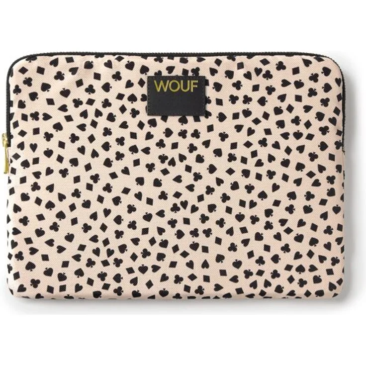 Wouf Daily Tablethülle 29 cm, weiße Polyester-Tasche für Tablets