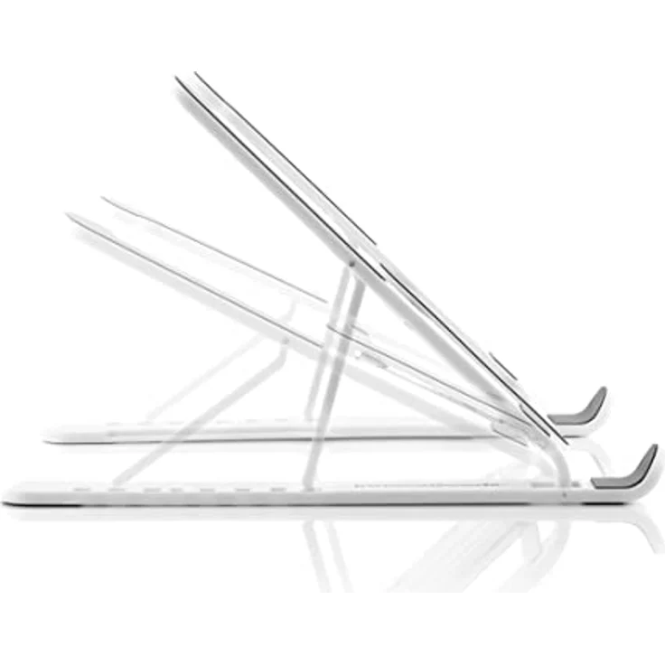 InnovaGoods® Flappot, Falt- und Verstellbarer Laptop-Ständer in Weiß, ergonomisches Design für Zuhause und Büro – Bild 4