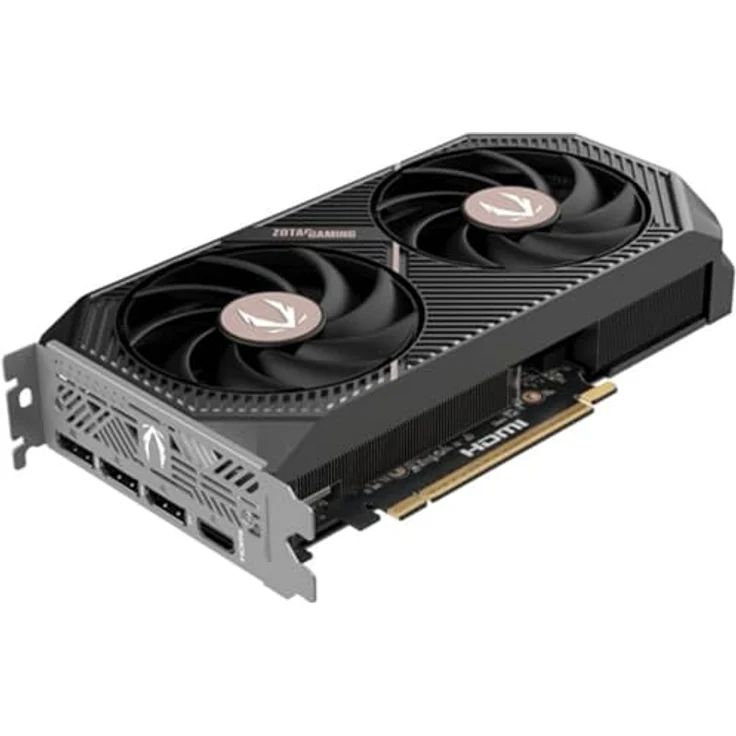 Zotac GeForce RTX 5060 Ti Amp 16GB, 16 GB GDDR7 Grafikkarte mit 4608 CUDA-Kernen, VR-ready, 4x DisplayPort & HDMI 2.1b, max. 7680 x 4320 Pixel – Bild 4
