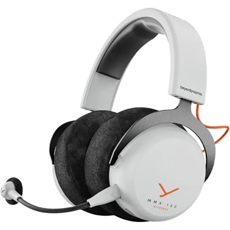 BEYERDYNAMIC MMX 150, Over-ear Gaming Headset Weiß, Bluetooth 5.3, 40mm Treiber, bis zu 50 Stunden Akkulaufzeit, abnehmbares META VOICE Mikrofon – Bild 1