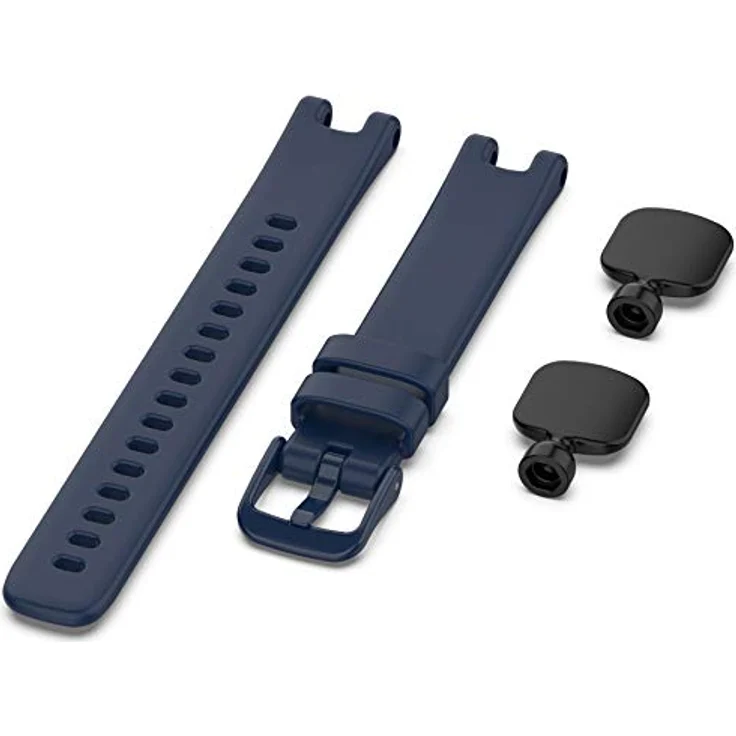 Shieranlee Armband für Garmin Lily, Silikon Ersatzarmband in Schwarz, wasserdicht und verstellbar, für Sport und Alltag – Bild 2