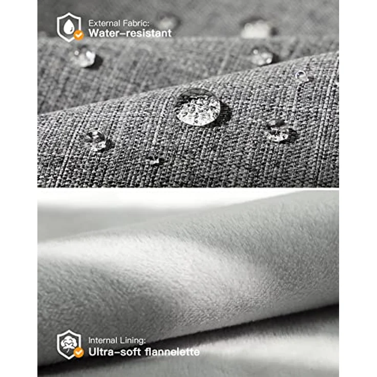 Inateck 360° Rundumschutz Laptoptasche Hülle, kompatibel mit 14 Zoll MacBook Pro M5/M4/M3/M2/M1 Pro/Max, stoßfest und kratzsicher, schwarzes Polyester – Bild 4