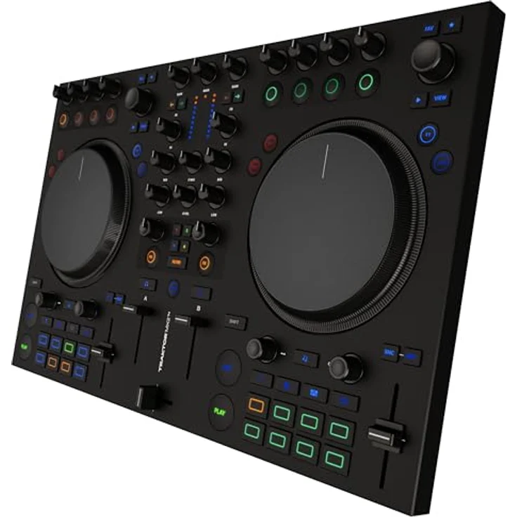 Native Instruments Traktor Mx2, DJ-Controller mit Audiointerface und Traktor Pro 4 Software – Bild 4