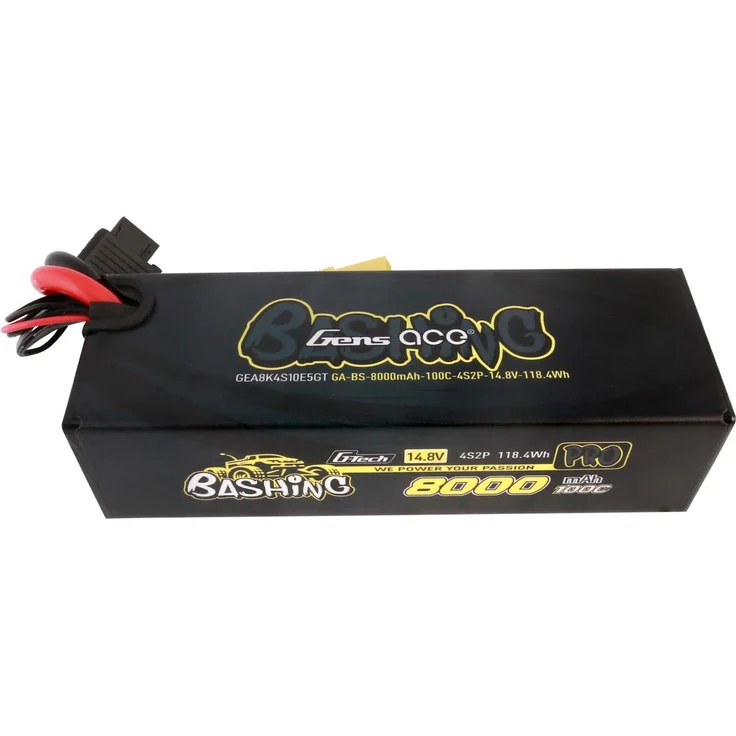 Gens ace G-Tech 8000mAh 14.8V 100C 4S2P Lipo Akku mit EC5-Stecker für ARRMA-Fahrzeuge
