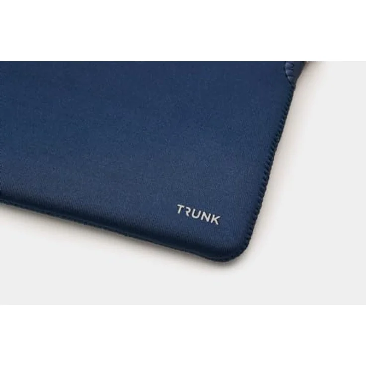 Trunk 14" MacBook Pro Sleeve, Neopren Laptop-Tasche mit robustem Schutz, Navy Blau – Bild 2