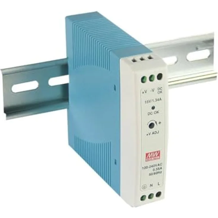 Teltonika Ersatzteil DIN Rail Power Supply PR3PDNP0, Indoor, 100-240 V, W125997427 (PR3PDNP0, Indoor, 100-240 V, 50-60 Hz, 20 W, 12 V, AC-to-DC)