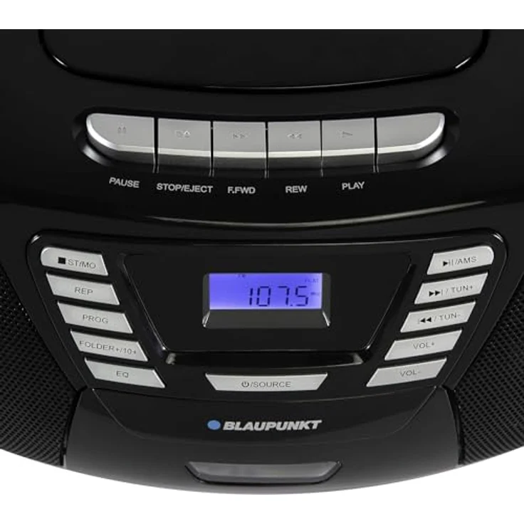 Blaupunkt BOOMBOX MIT CD PLAYER FÜR KINDER B 120, Radio, Schwarz – Bild 4
