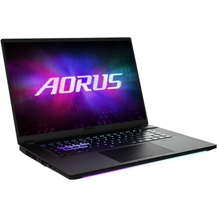 GIGABYTE AORUS MASTER 16 6YJM5DEE65SP, 16" QHD OLED 240 Hz, AMD Ryzen 9 9955X3D, 32GB RAM, 2TB SSD, NVIDIA GeForce RTX 5080, schwarz, Windows 11 Pro – Bild 4