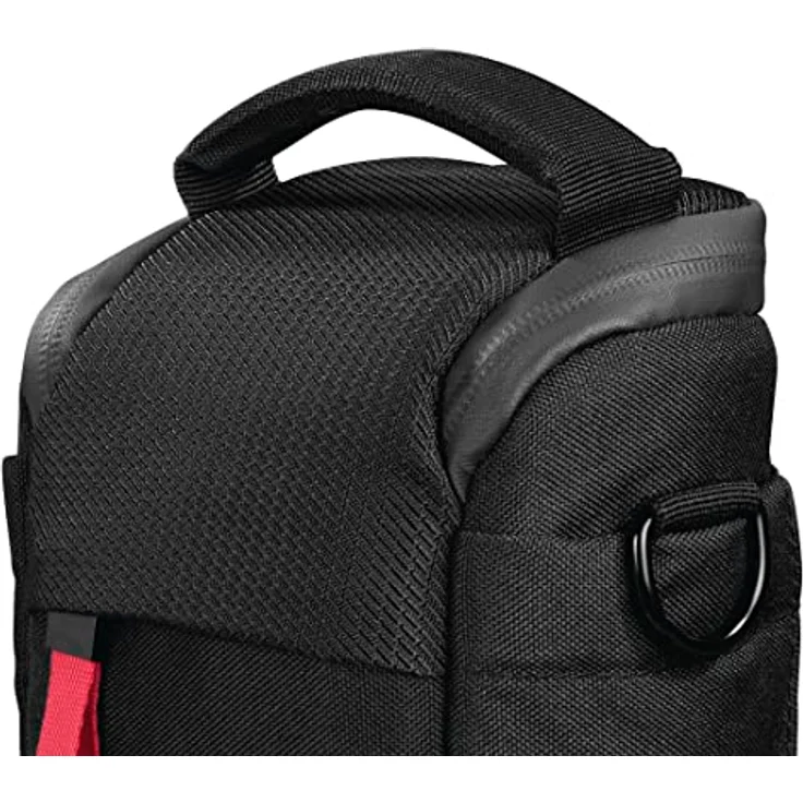 Hama Matera (Kamera Etui), Kameratasche, Schwarz, mit abnehmbarem Schultergurt – Bild 11