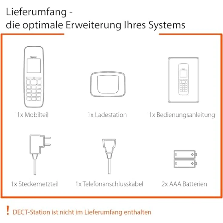 Gigaset CL660HX Schnurlostelefon, schnurloses DECT-Telefon in Anthrazit mit klarer Gesprächsqualität – Bild 7