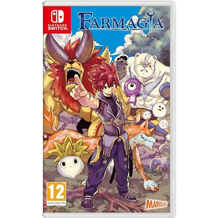Marvelous Europe Farmagia - Switch, Monster Farming & Ranching, Manga-Künstler-Touch, Elementargeister-Loyalität