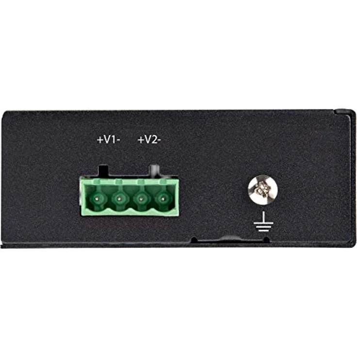 StarTech Industrieller Gigabit PoE Splitter - 90W Hochgeschwindigkeits Power-over-Etherne, Netzwerk Switch, Schwarz – Bild 4
