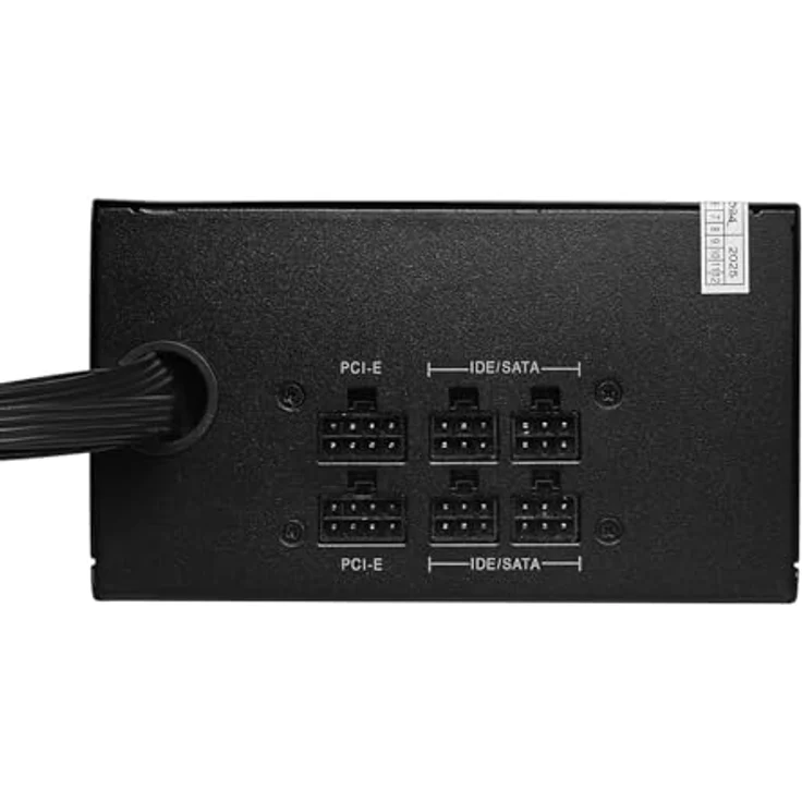 Akyga ATX Netzteil 500W AK-C2-500, Semi-Modular mit 2x PCI-E 6+2 pin, 4x SATA, 2x Molex, 12cm Lüfter, 80 Plus Effizienz – Bild 3